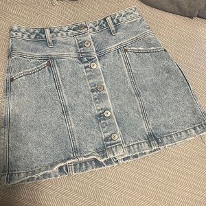 Abercrombie & Fitch button down skirt